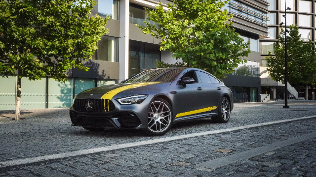 Mercedes-AMG GT 53 — detal, wynajem w Warszawie